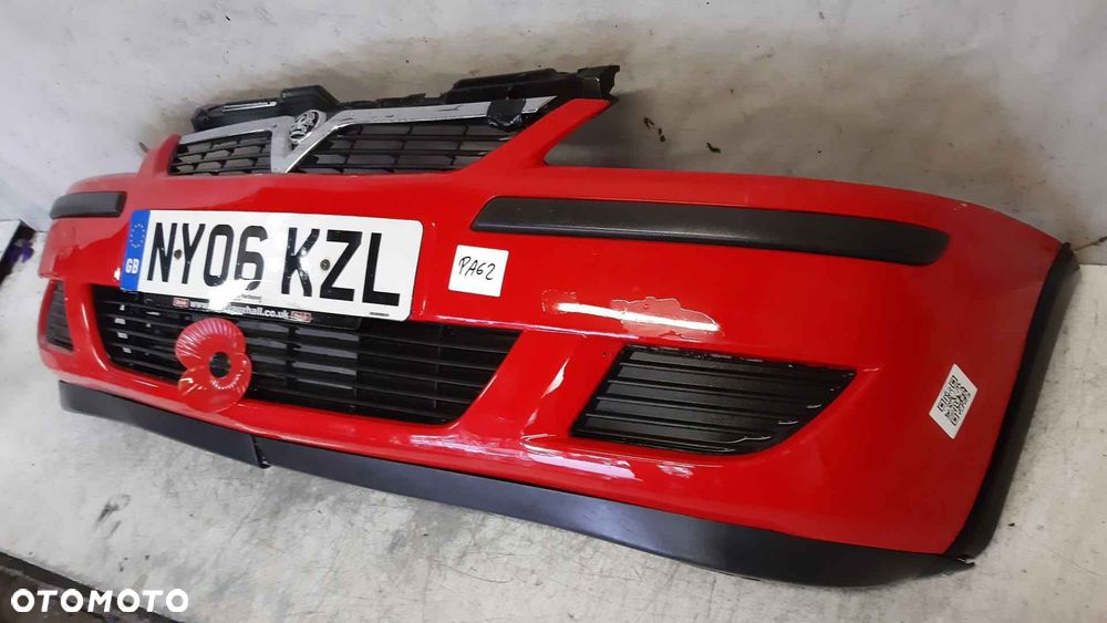 ^ ZDERZAK PRZÓD PRZEDNI DO OPEL CORSA C LIFT FL Y547 CZERWONY - 3