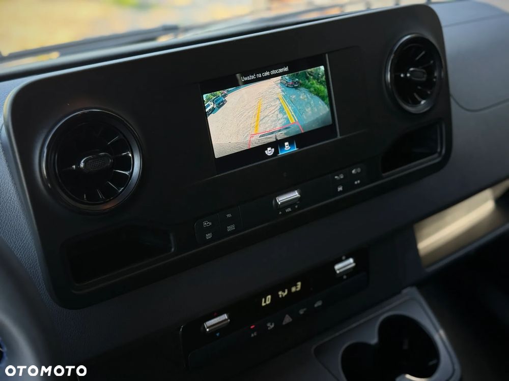 Mercedes-Benz Sprinter 315 CDI / Maxi L3 H2 / 2021 ROK Automat 9G Tronic / Czarny / Reflektory LED / Zarejestrowany w PL - 26