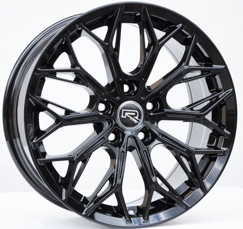 1407 BL CZARNE NOWE FELGI 17 5x114,3 HONDA LEXUS MAZDA TOYOTA - 3