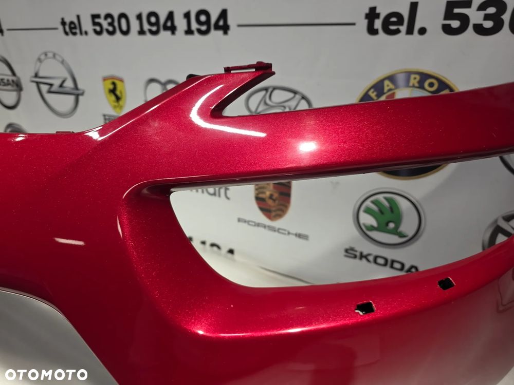 CITROEN C4 PICASSO II 13- ZDERZAK PRZEDNI PRZÓD , NA SPRYSKI + 6xPDC 6X PDC , ŁADNY , KOLOR BORDO METALIK , NR AA36186048 , NR AUKCJI NZ1496 - 15