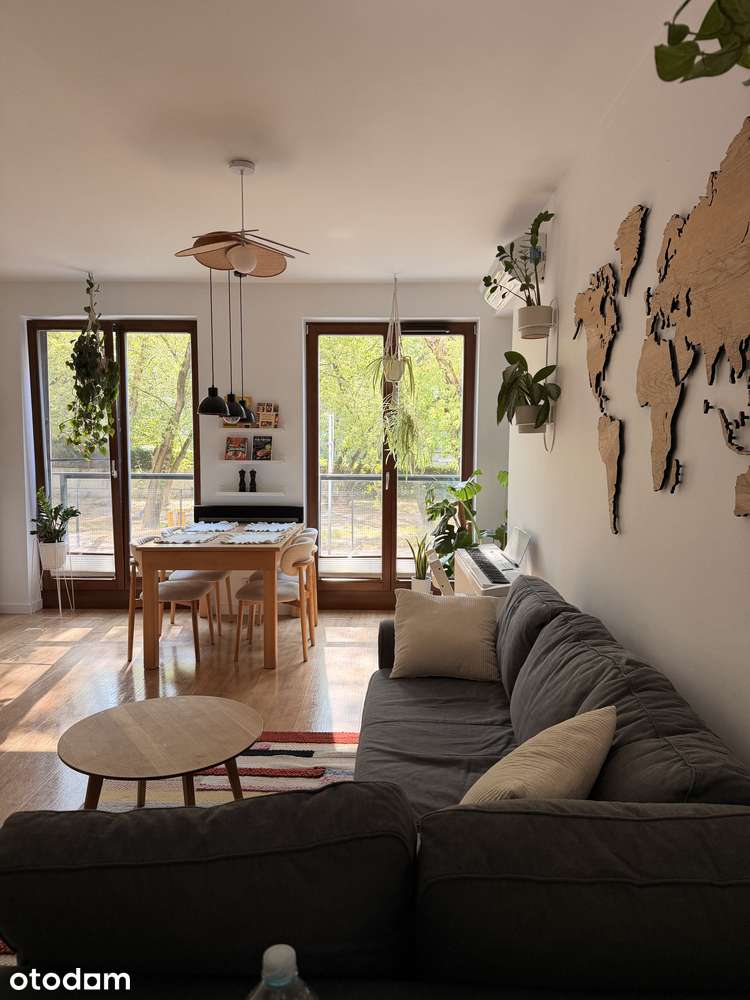 3-pokojowe mieszkanie z ogródkiem | Mokotów, Cybernetyki | 62,4 m²