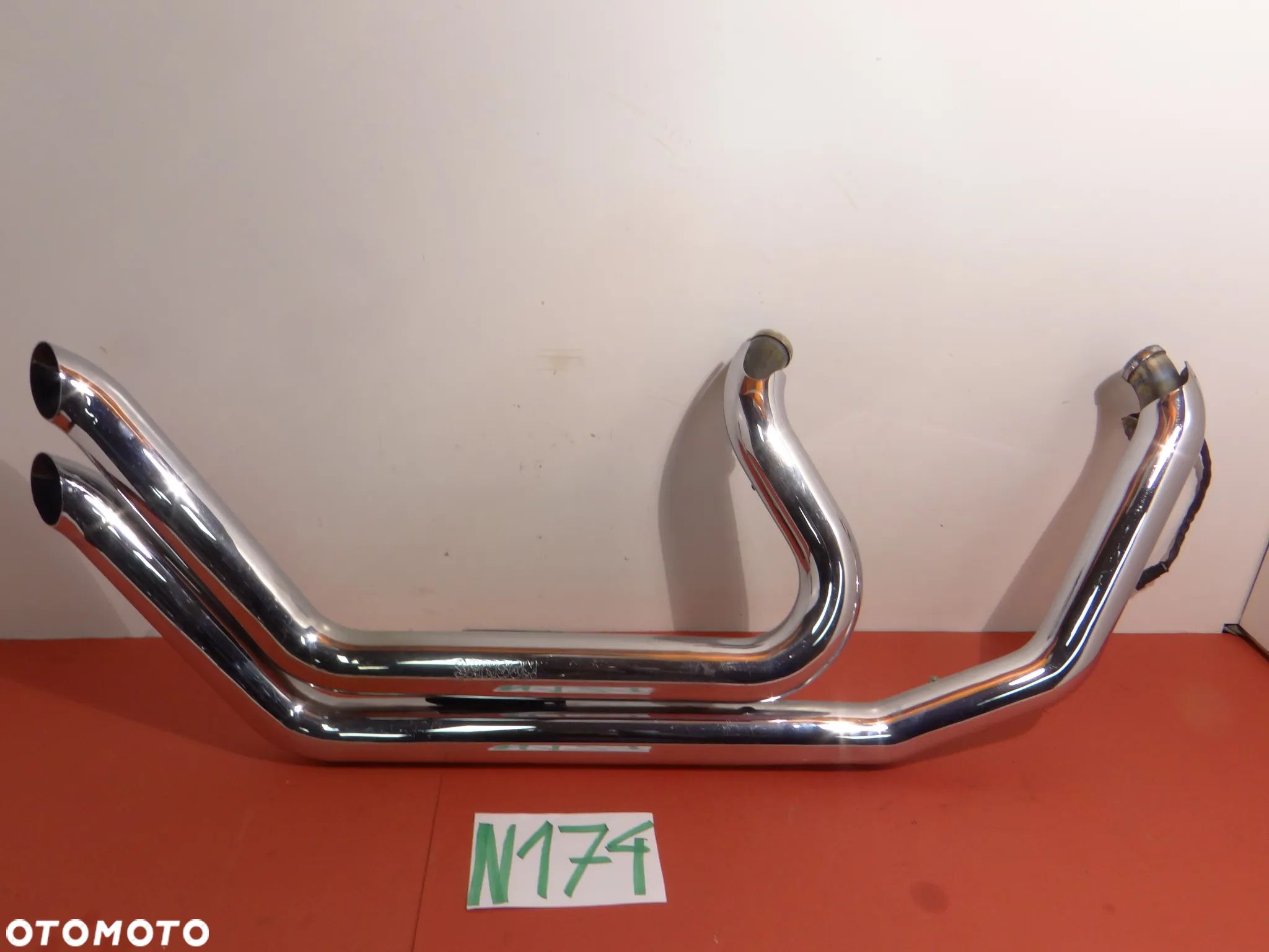 N174 HARLEY DAVIDSON WYDECH SAMSON TŁUMIK KOLEKTOR SOFTAIL FAT BOY HARITAGE CUSTOM N174 - 1