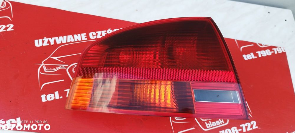Lampa Lewy Tył Oryginalna HELLA Audi A4 B7 Sedan 2007 Części Blask Gołdap - 2