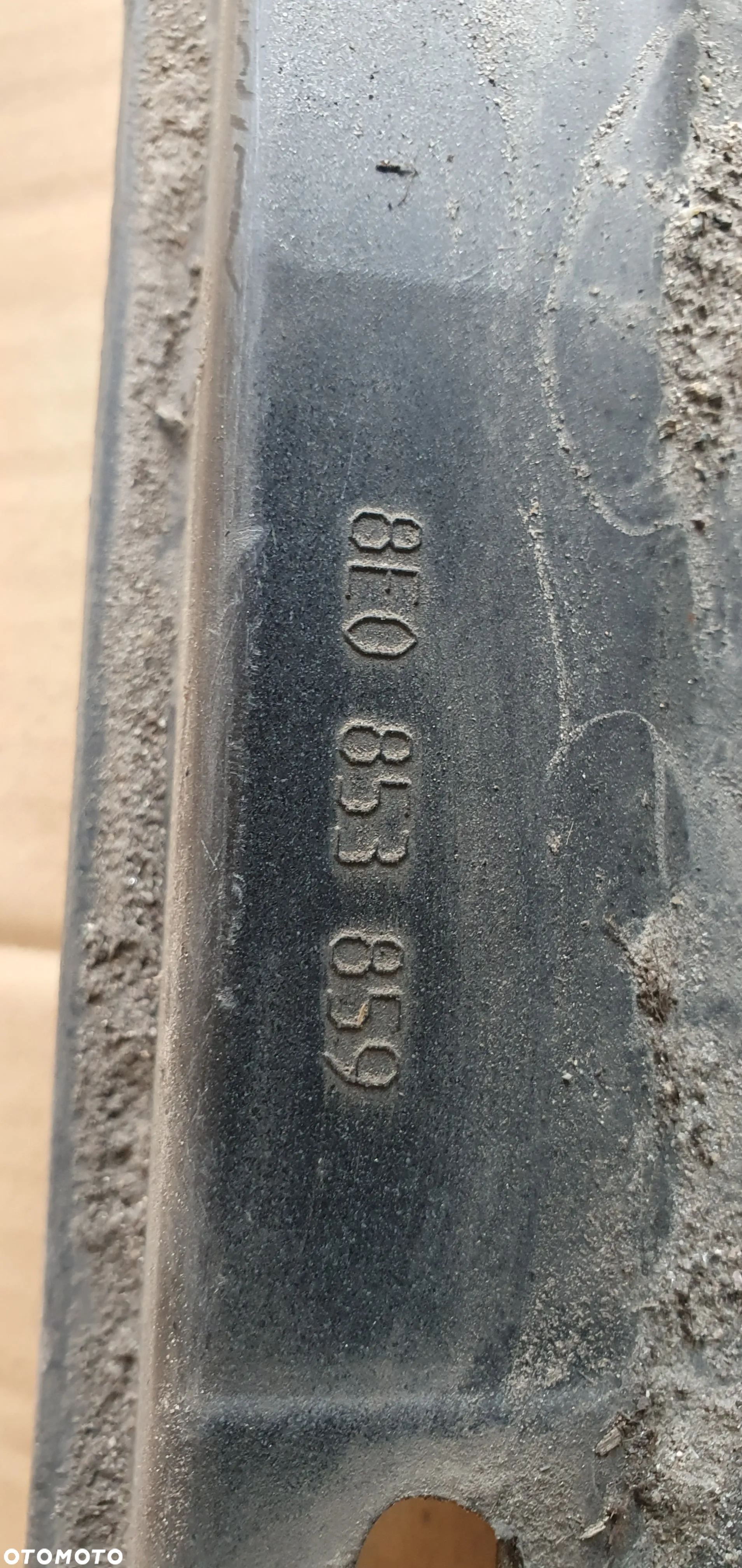 Listwa progowa lewa osłona progu Audi A4 B7 Kombi 8E0853859 LX7Z - 7
