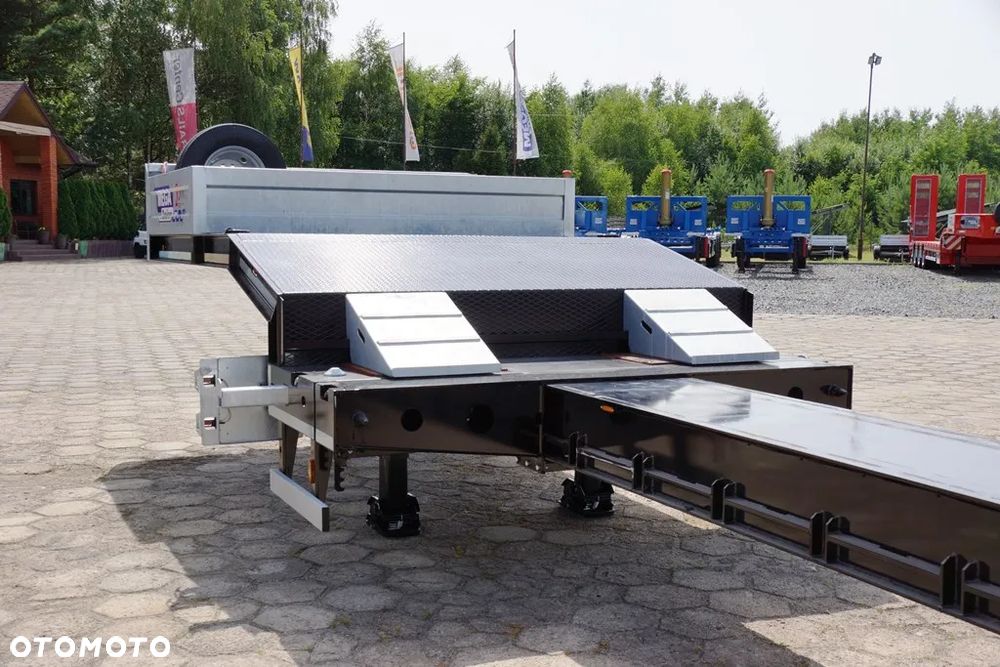 Inny MEGA TRAILERS naczepa czteroosiowa rozciągana +5.000mm, najazdy hydrauliczne DMC 66T - 18