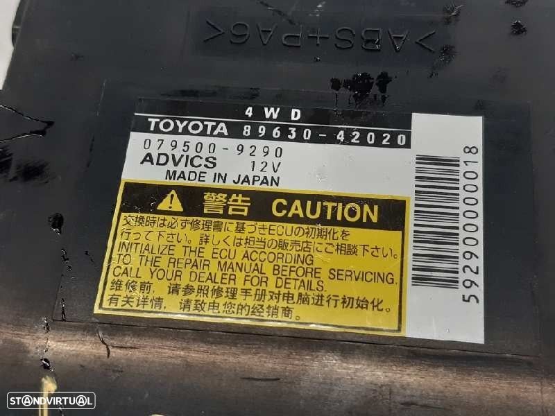 MODULO ELECTRONICO TOYOTA RAV 4 III 2007 -8963042020 - 1