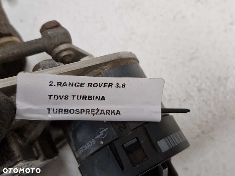 range rover l322 3.6 tdv8 turbina turbosprężarka 54399700062 - 6