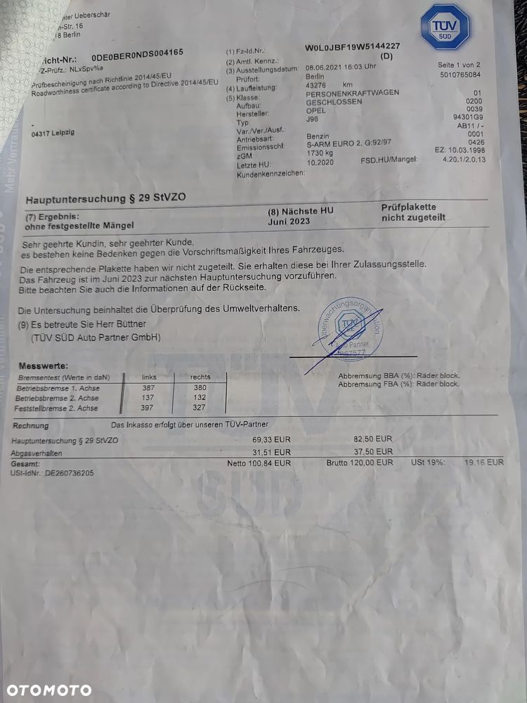 Opel Vectra 1.6 GLS - 25