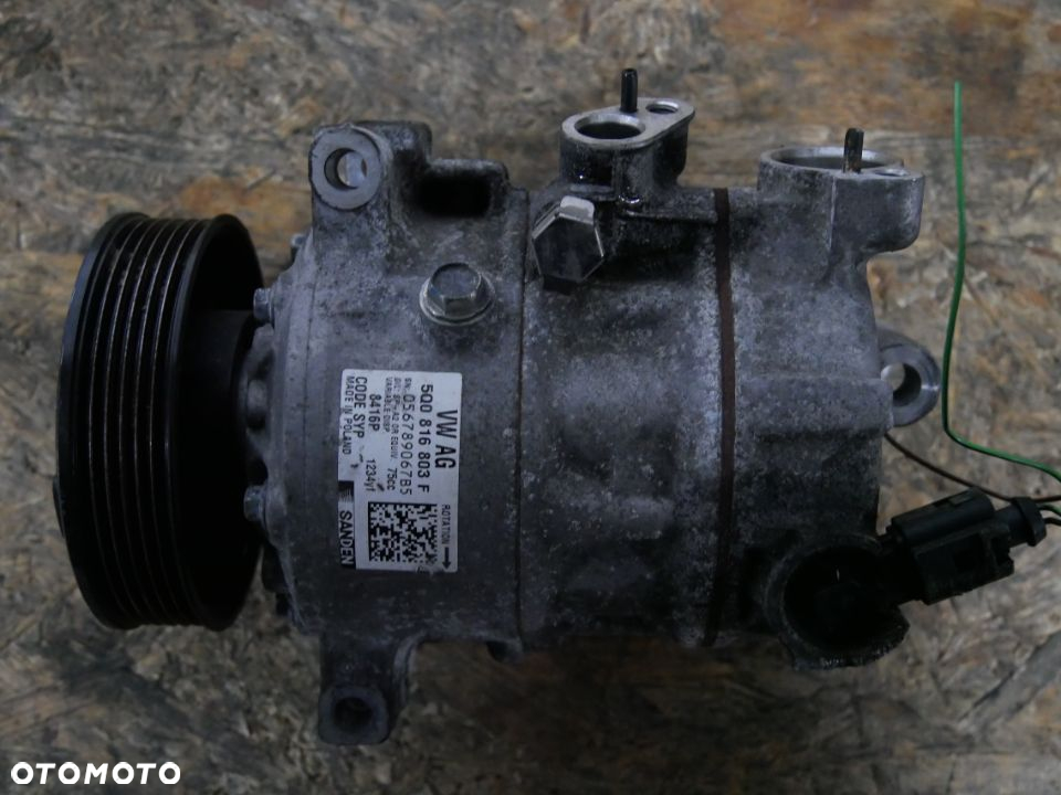 SPRĘŻARKA POMPA KLIMATYZACJI VW POLO 1.2 TSI 17' 5Q0816803F - 3