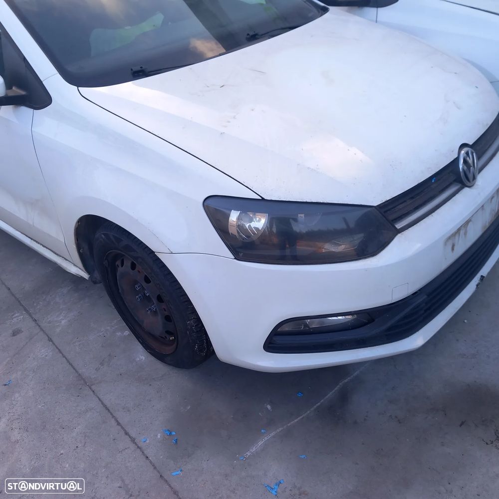 Frente completa sem airbags vw polo 6r ( apoios de farol partidos) - 1