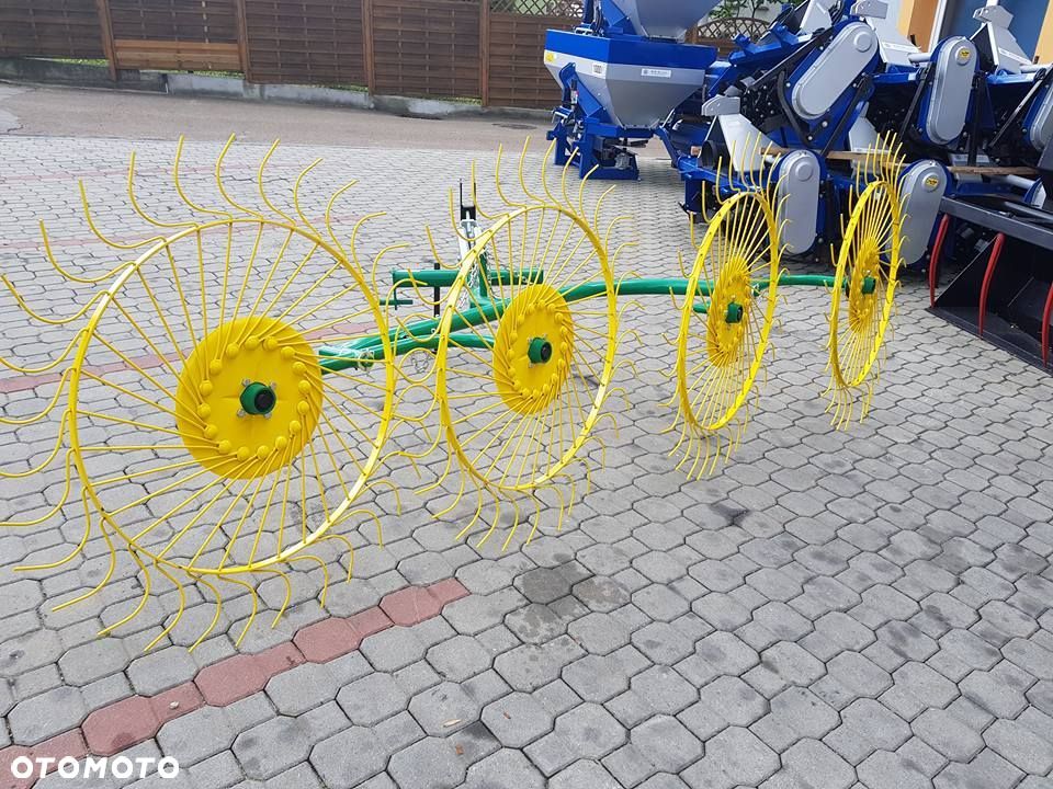 Koła grabiące do przetrząsaczo zgrabiarka gwiazdowa 4 lub 5 gwiazd - 3