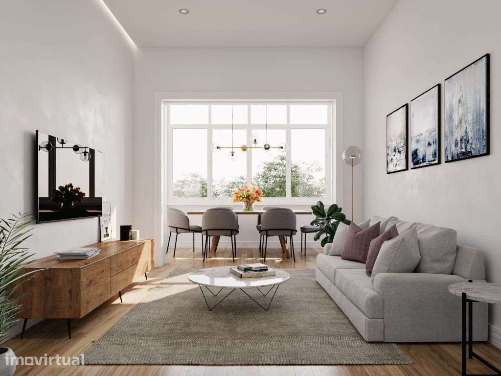 Apartamento T2 duplex com terraço em Arroios, Lisboa - Grande imagem: 2/20
