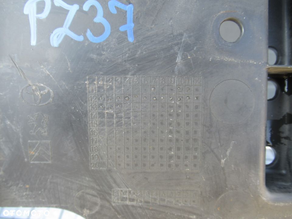OSŁONA ZDERZAKA PŁYTA POD ZDERZAK TOYOTA AYGO I CITROEN C1 PEUGEOT 107 2012-2014 LIFT - 7
