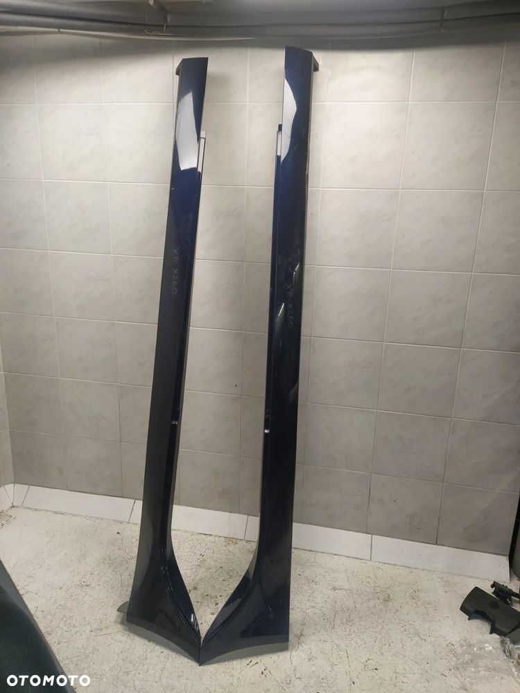 JAGUAR XF X260 LISTWA LISTWY NAKŁADKA PROGOWA PRÓG LEWA PRAWA ORYGINAŁ - 4