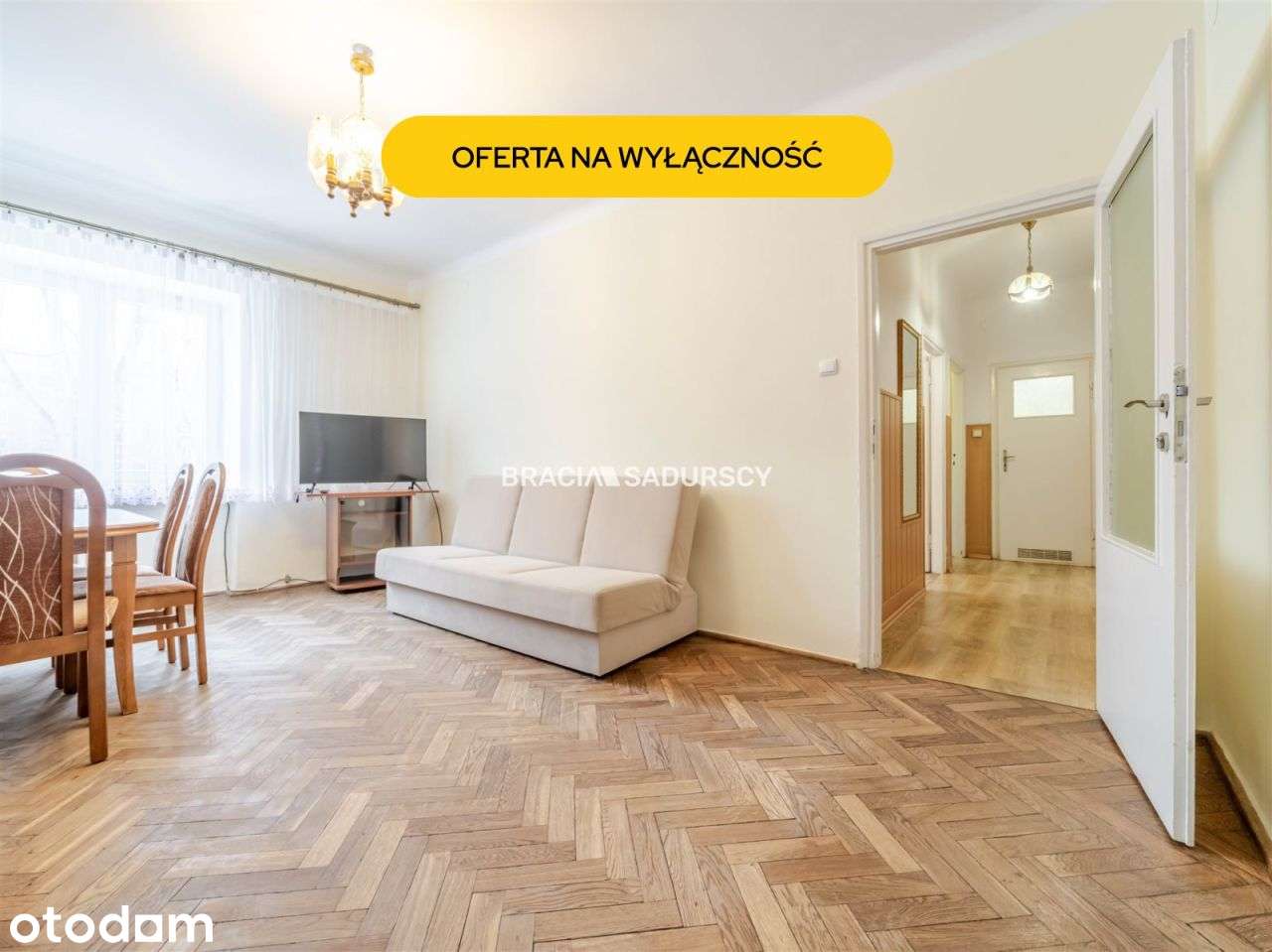 2-pokojowe z osobną kuchnią.
