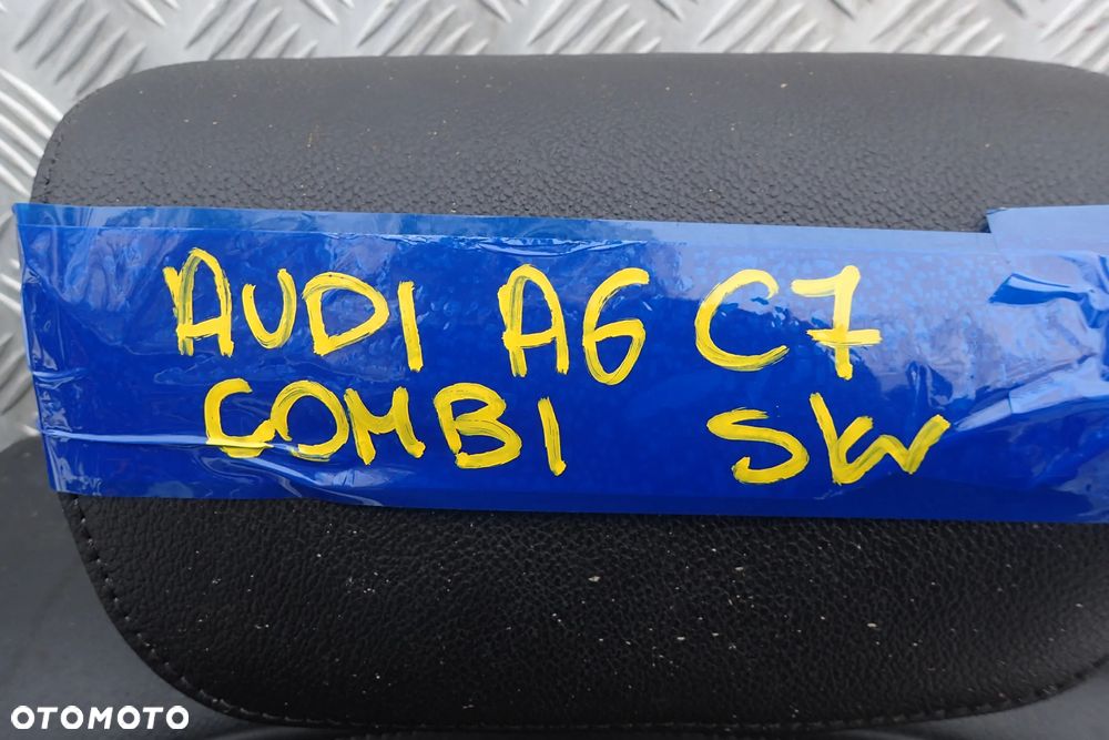 FOTELE SIEDZENIA KOMPLET PRZÓD TYŁ SKÓRA AUDI A6 C7 COMBI - 19