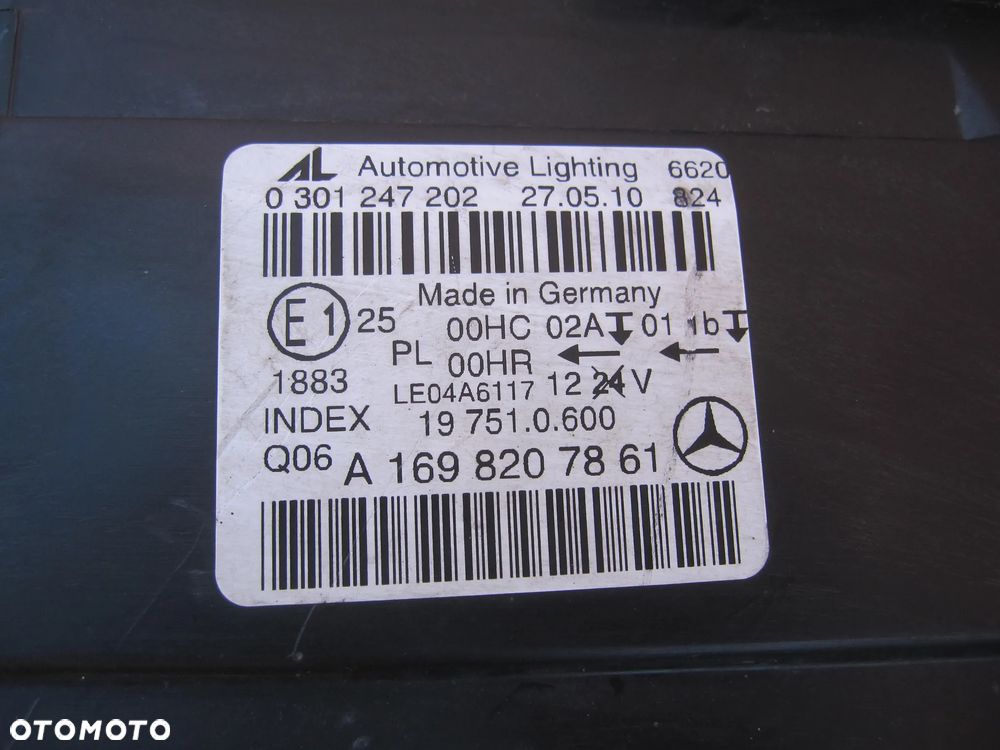 w 245 lampy przód europa - 9