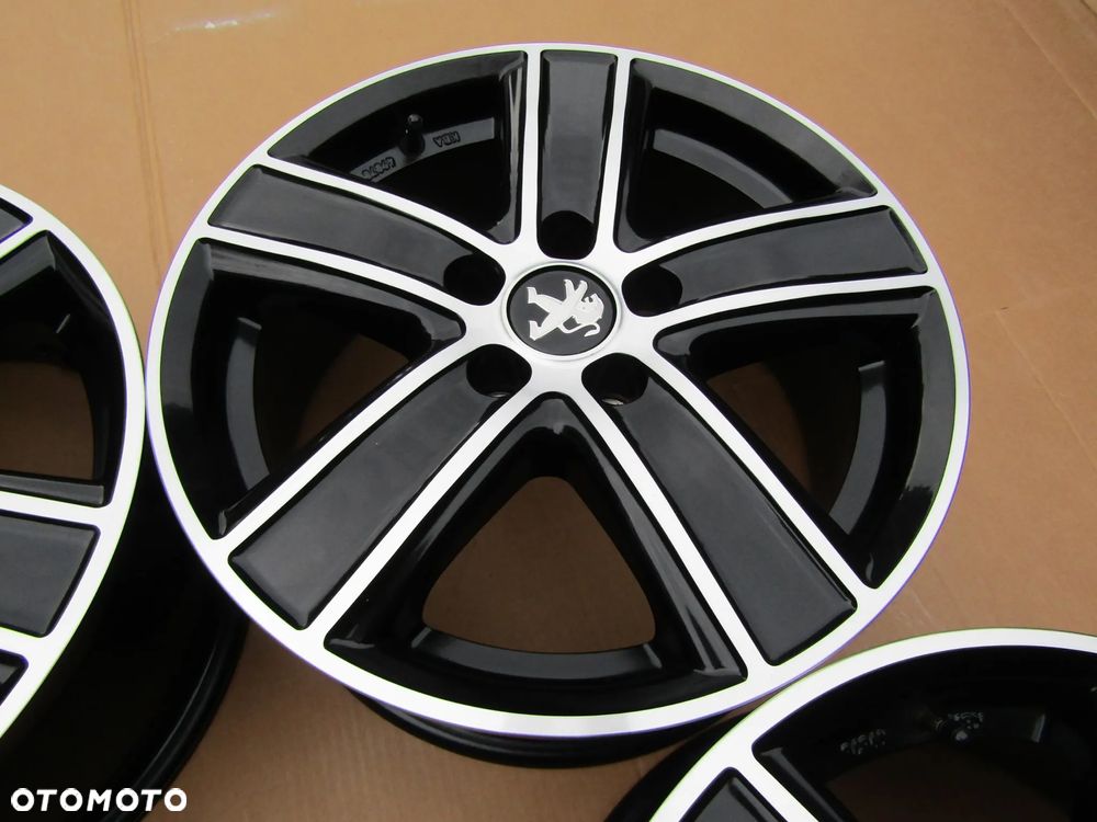 4x Felgi Aluminiowe 16 Citroen Jumpy IV Berlingo III C4 II Picasso Peugeot Expert Partner III Rifter 407 308 508 Toyota Proace 7 j 5x108 ET37 WZMACNIANE - 19