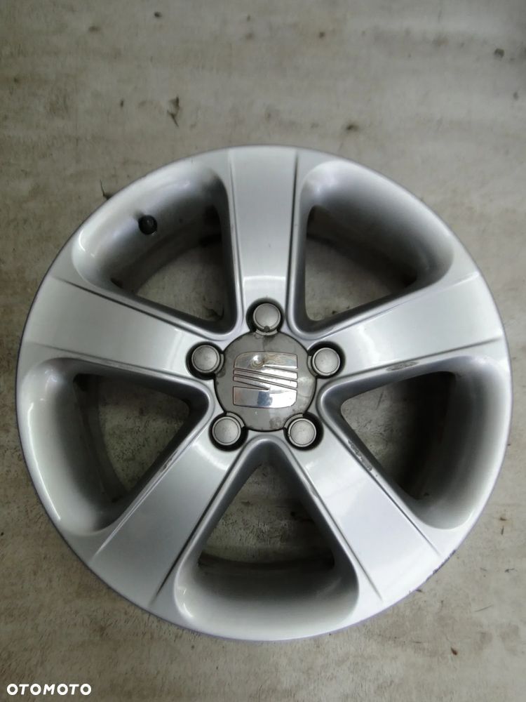 SEAT IBIZA IV 4 LEON ALTEA FELGA FELGI ALUMINIOWE 6.5x16 5x112 ET-50 - 2