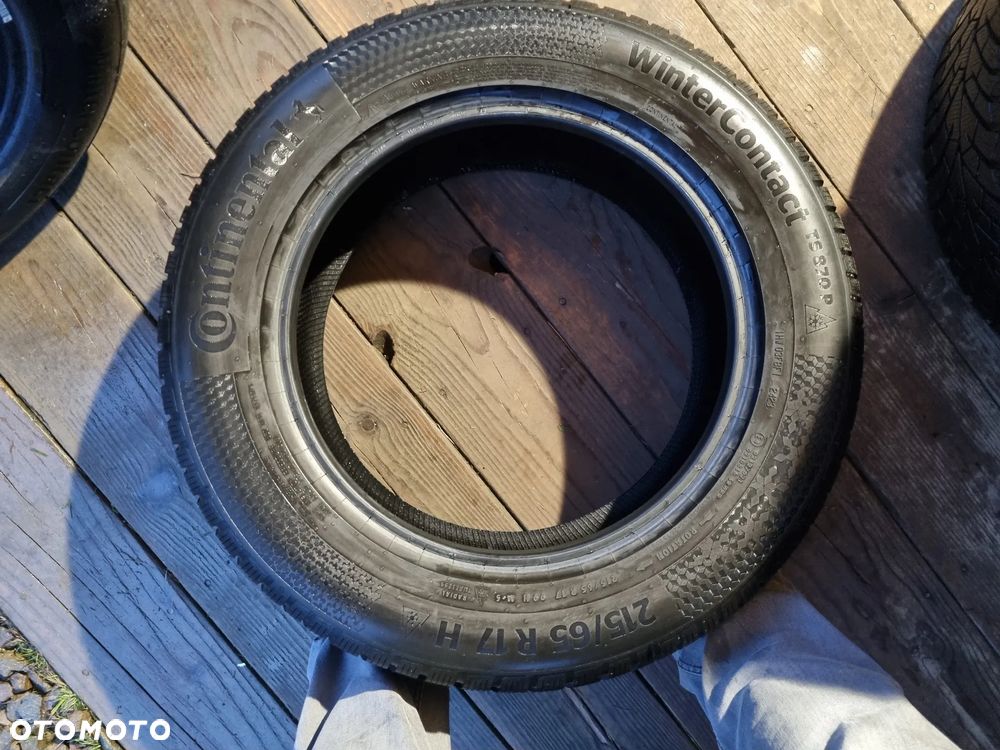 Opony CONTINENTAL WINTER CONTACT TS 870P 215/65R17 2023r,7,5/5,5 bdb stan - 10