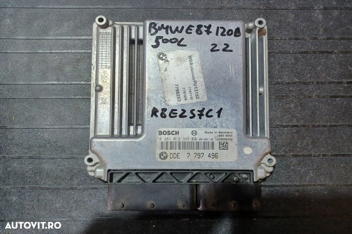 Calculator motor ECU 0281012335 0281012335 BMW Seria 1 E81/E82/E87/E8 - 1