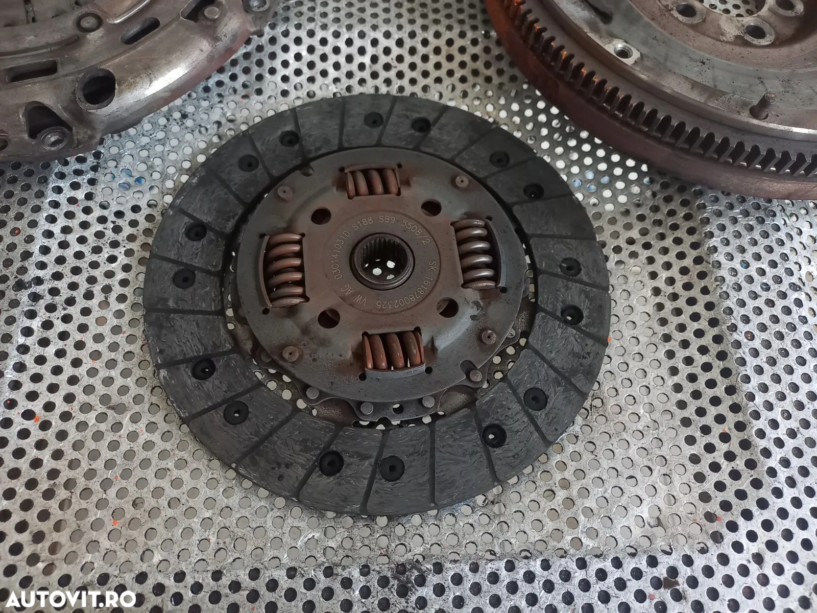 Kit Ambreiaj Volanta Masa Simpla Vw Seat Skoda 1.4 Tsi Motor CAX Cutie 6+1 LHY Golf Jetta Tiguan Oc - 7