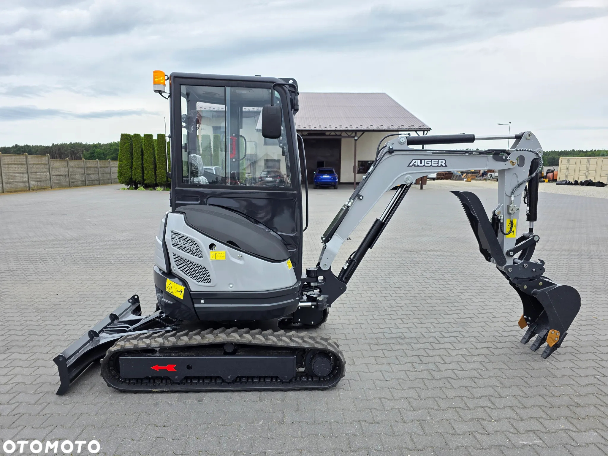 Inny NOWA MINIKOPARKA AUGER 30, WAGA 2700 KG, KUBOTA silnik - 6
