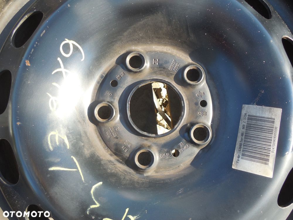 FELGI STAL AUDI 6x16 5x112 ET48 5Q0601027Q - 2