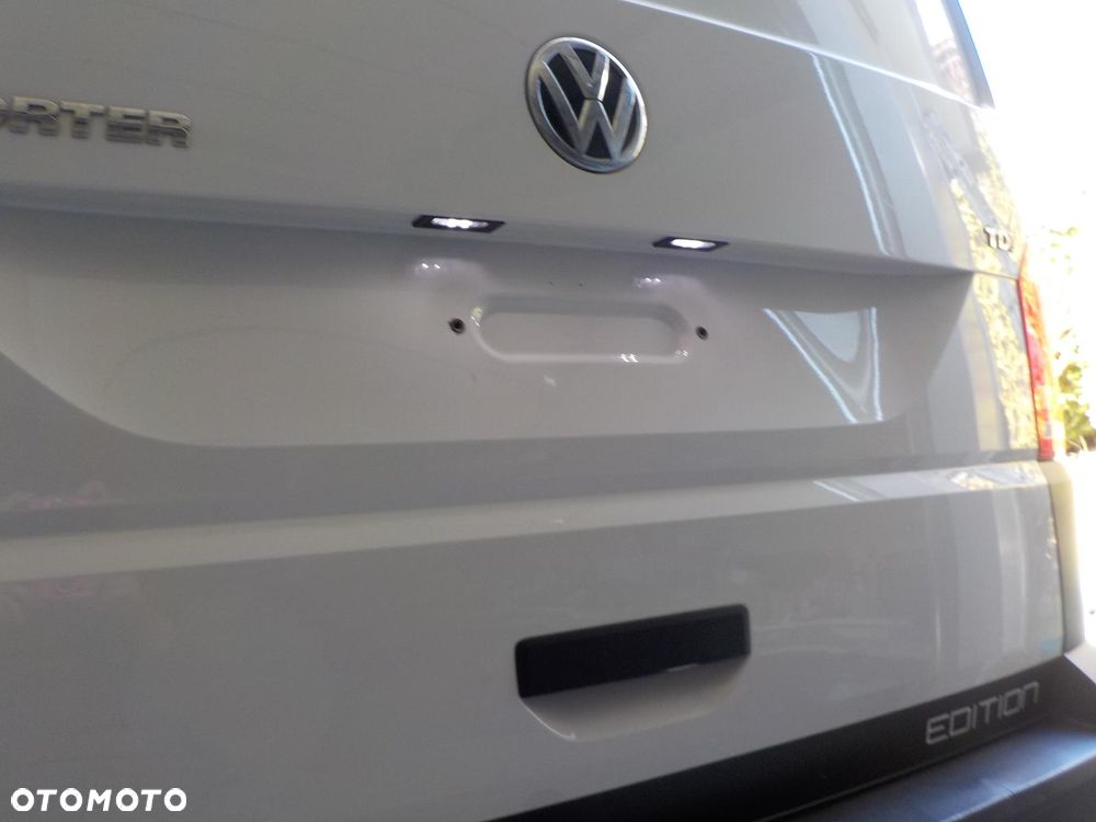 VW T6 T6.1 KOMPLETNY TYŁ KLAPA ZDERZAK PDC LAMPY ŚLIZGI BIAŁY LB9A - 4