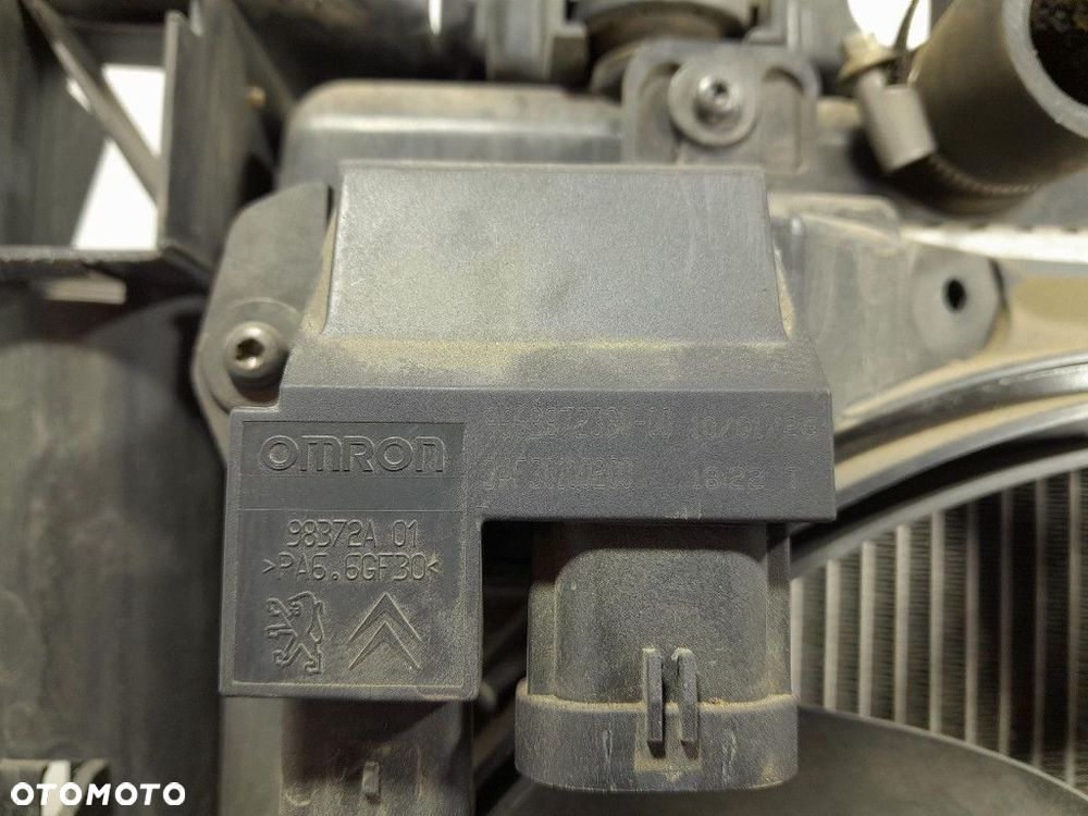 CITROEN C3 II 1.4 VTI 95 KM PAS PRZEDNI WIATRAK CHŁODNICE 9677952180 - 7