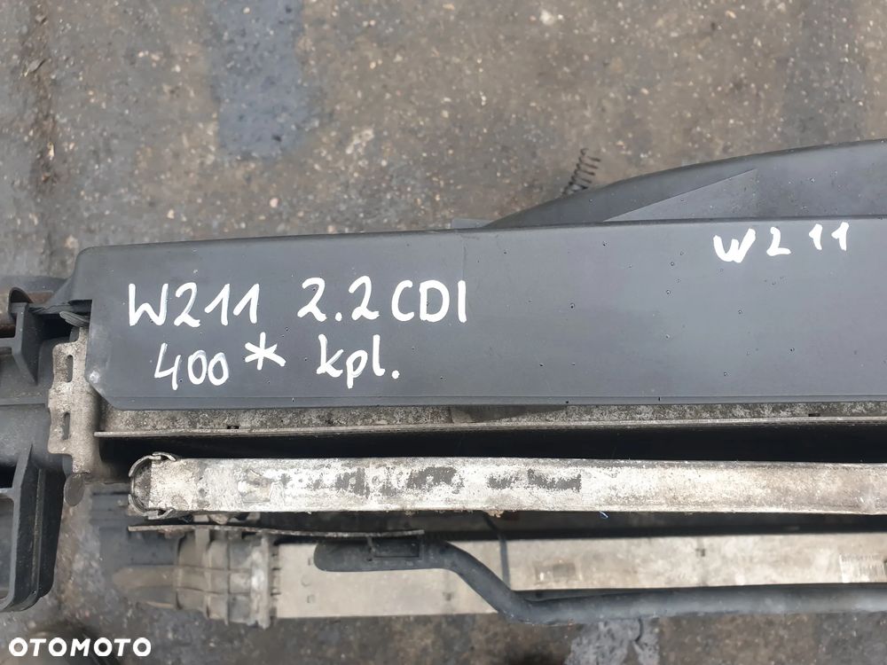 KOMPLET CHŁODNIC MERCEDES KLASA E W211 2.2 CDI - 8
