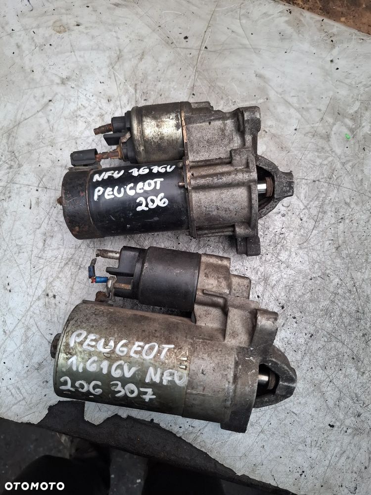 Peugeot 206 207 307  citroen C4 C3 NFU 1,6 16V rozrusznik 1,4 16v - 1