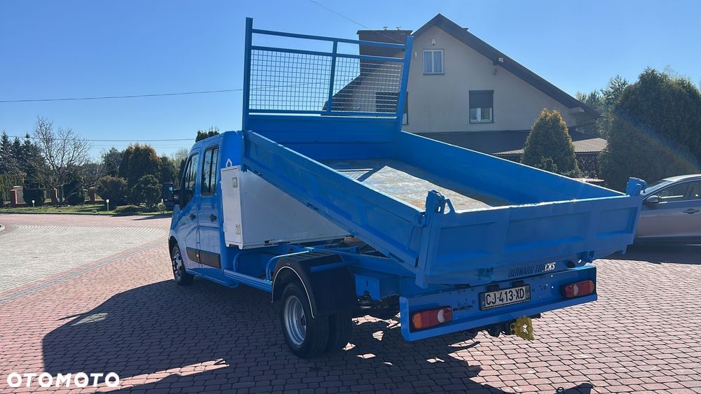 Renault MASTER III *DOKA* BRYGADOWKA 7-OS* WYWROT* 3,5T NA HAKU* SKRZYNKA* KLIMA* z FRANCJI - 4