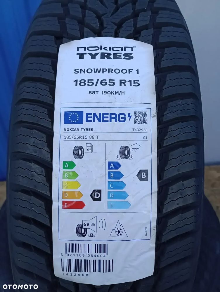 OPONY ZIMOWE 4 X 185/65 R15 88T NOKIAN TYRES SNOWPROOF 1 - 1