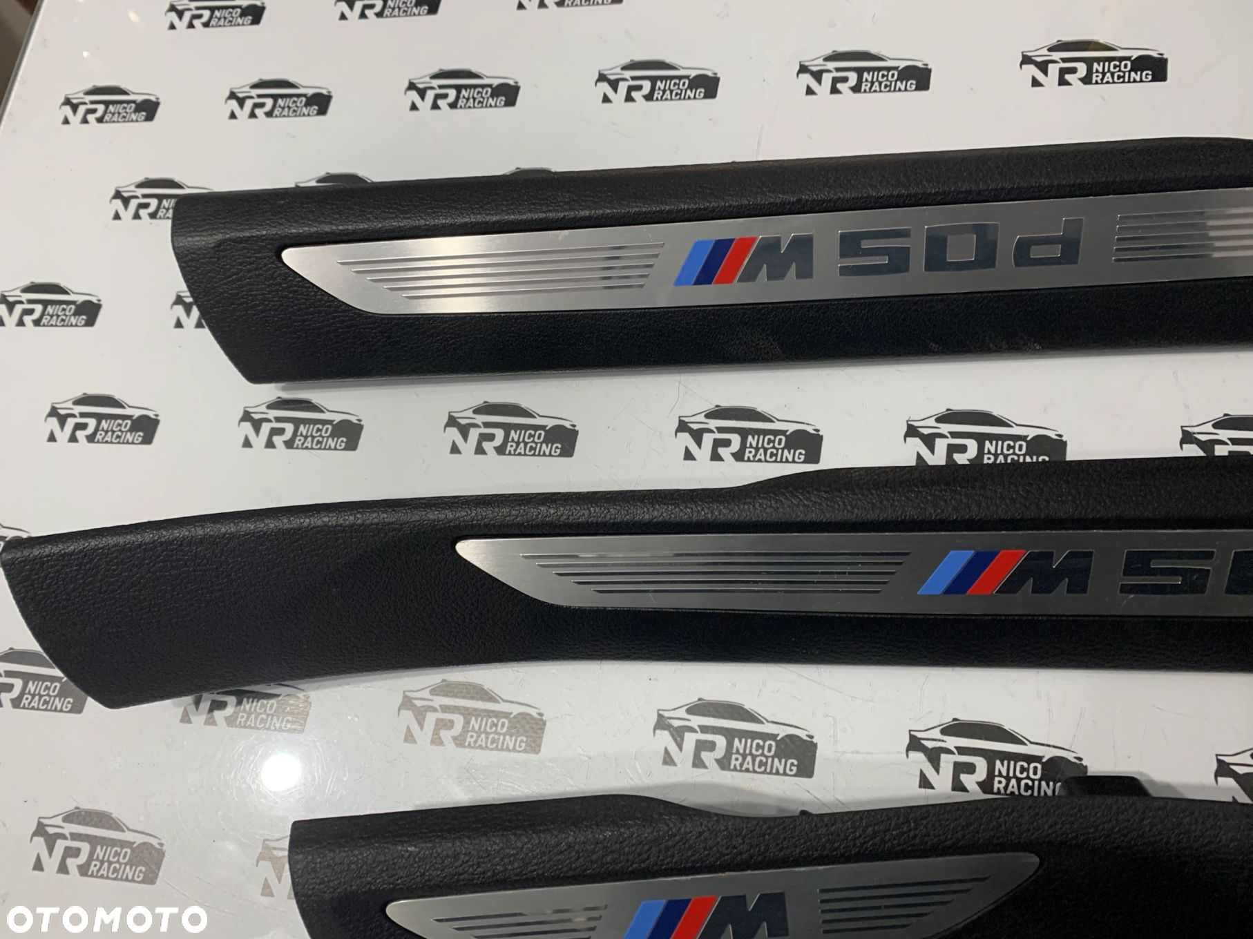 LISTWY NAKŁADKI PROGOWE M-PAKIET BMW X6 F16 M50D KOMPLET - 5