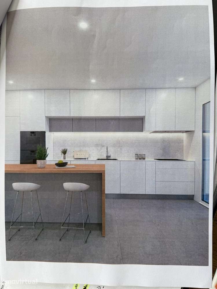 Apartamento T3 novo com garagem, varanda e ar condicionado - Grande imagem: 4/6