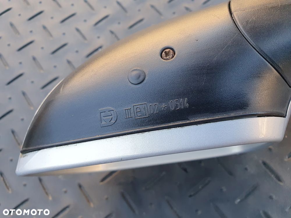 VW PASSAT B5 LUSTERKO PRAWE ELEKTRYCZNE 5PIN SREBRNE E1020514 3B0857934 - 4