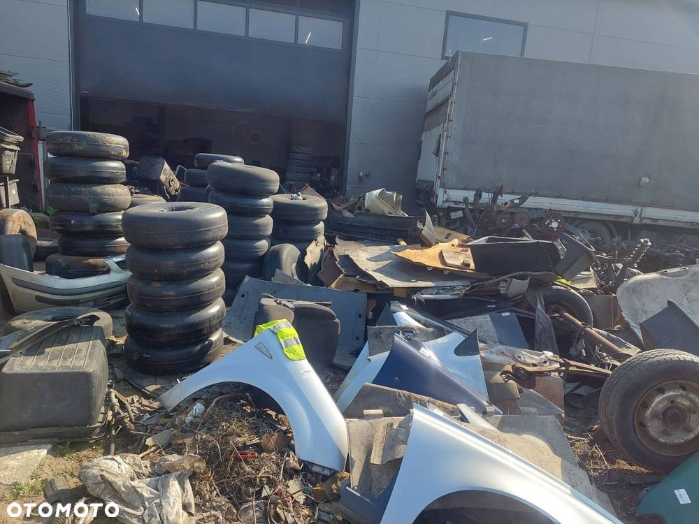 KOMPLETNY PRZÓD MASKA ZDERZAK LAMPY BŁOTNIK RENAULT SCENIC II TED69 - 16