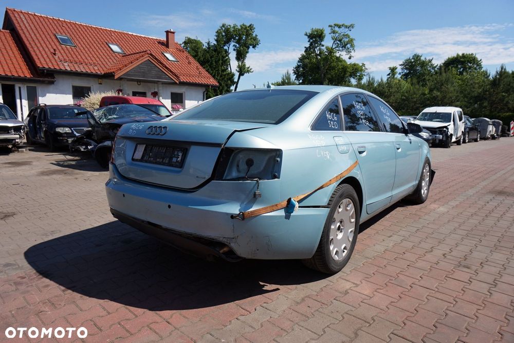 AUDI A6 C6 SEDAN 2004 LY5R 3.0 TDI BMK 225KM GZW NIEBIESKI na części - 5