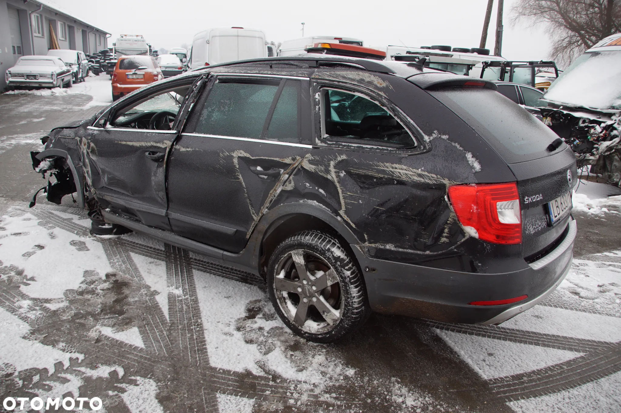 SKUP AUT MOTOCYKLI LIPNO 692324777 POJAZD NA CZĘŚCI SKODA SUPERB SCOUT 4X4 2.0 TDI 170 CFGB SKRZYNIA AUTOMAT PQS 2014R STACJA DEMONTAŻU POJAZDÓW AUTOSTROISZ LIPNO BOREK 14A ZŁOMOWANIE KASACJA ZŁOM ZŁOMOWISKO - 16