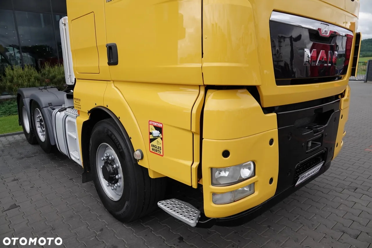 MAN TGX 26.540 / 6x2 / 6X4 /  PUSHER / HYDRAULIKA  / KLIMA POSTOJOWA  / OŚ PODNOSZONA i SKRĘTNA  / MANUAL / 3 osiowy ciągnik siodłowy- - 9