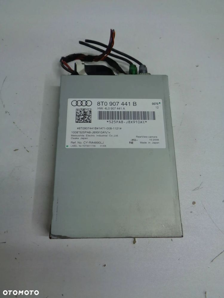 audi a4 b8 a5 8t moduł sterownik kamery cofania 8t0907441b - 1