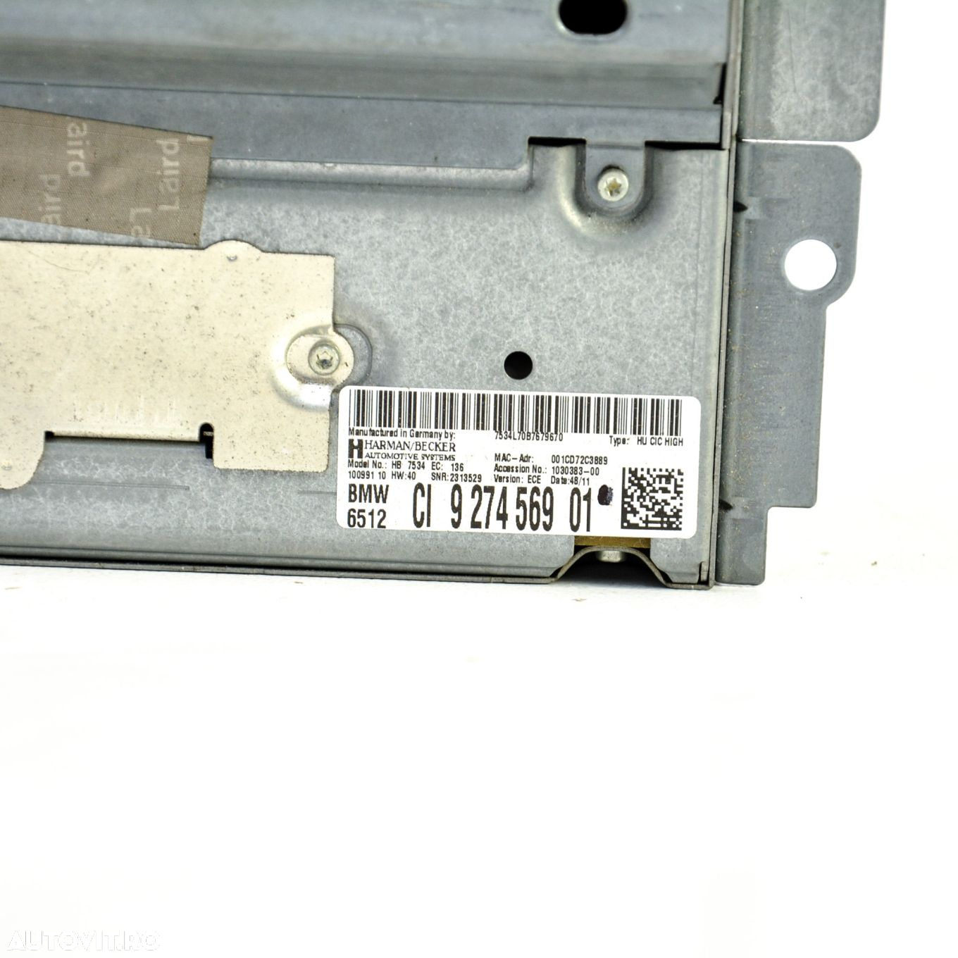 Navigatie BMW 7 (F01, F02, F03, F04)  2008  > 2015 740 d xDrive Motor - 6