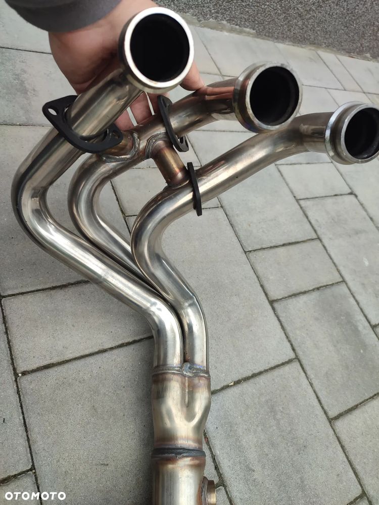 Kolektor, tłumik, wydech, osłona wydechu, tłumika Yamaha MT09 Tracer 9 - 11