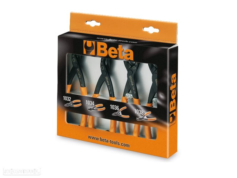 beta set of 4 circlip pliers 55000072 - 1