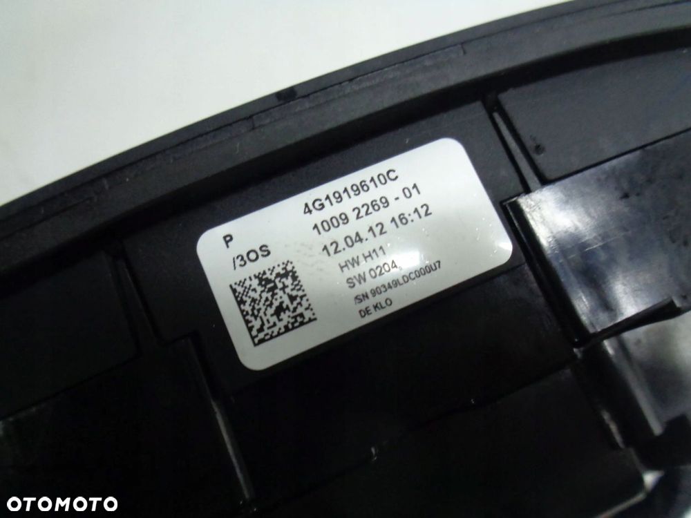 audi a6 c7 4g a7 panel sterowania mmi - 5