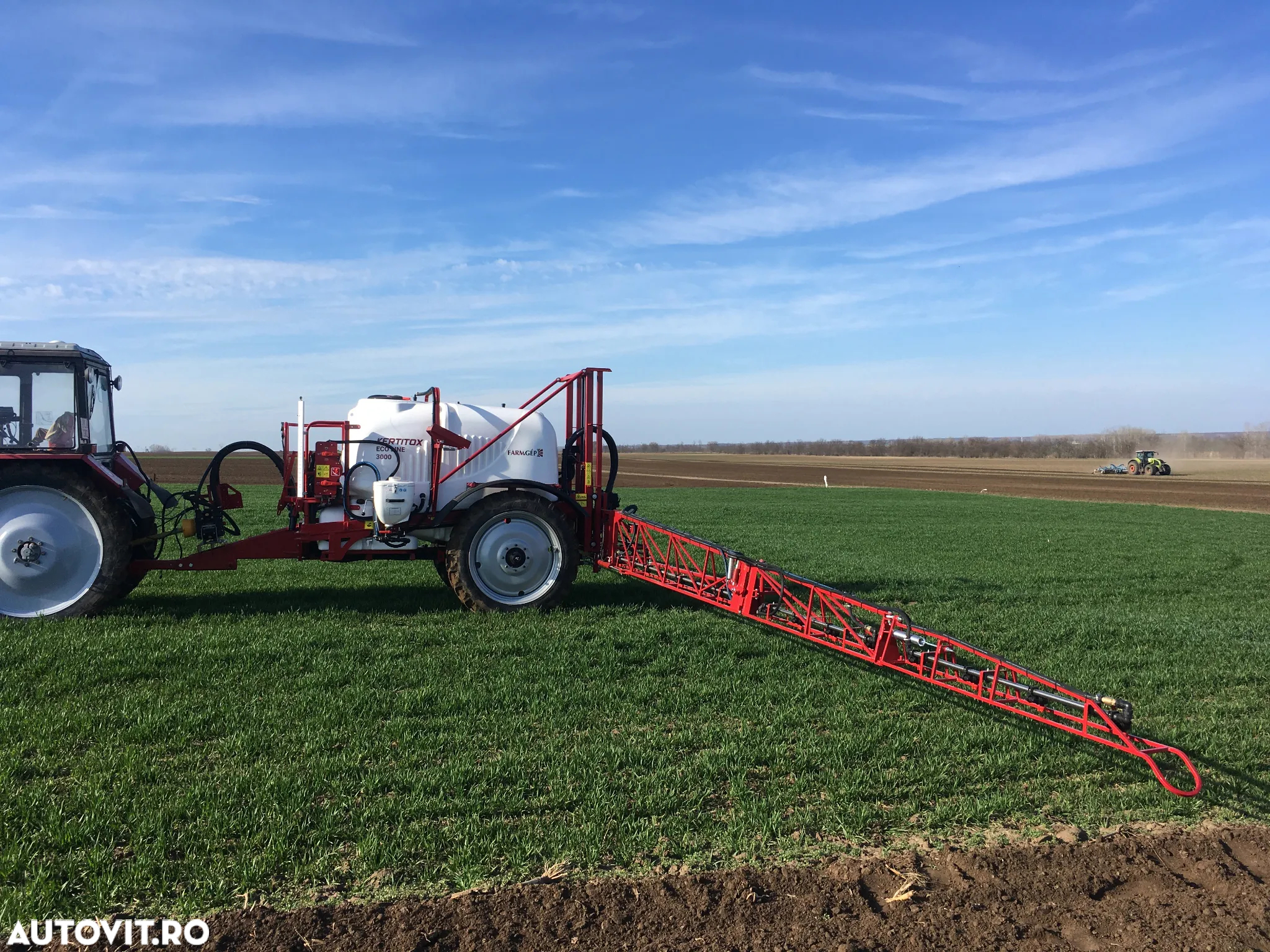 Altul Erbicidator tractar Farmgep Kertitox EcoLine 2000l/18m - 20