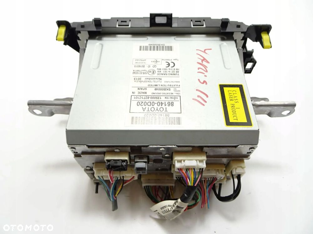 radio cd gps toyota yaris iii 11-17 r. - 8