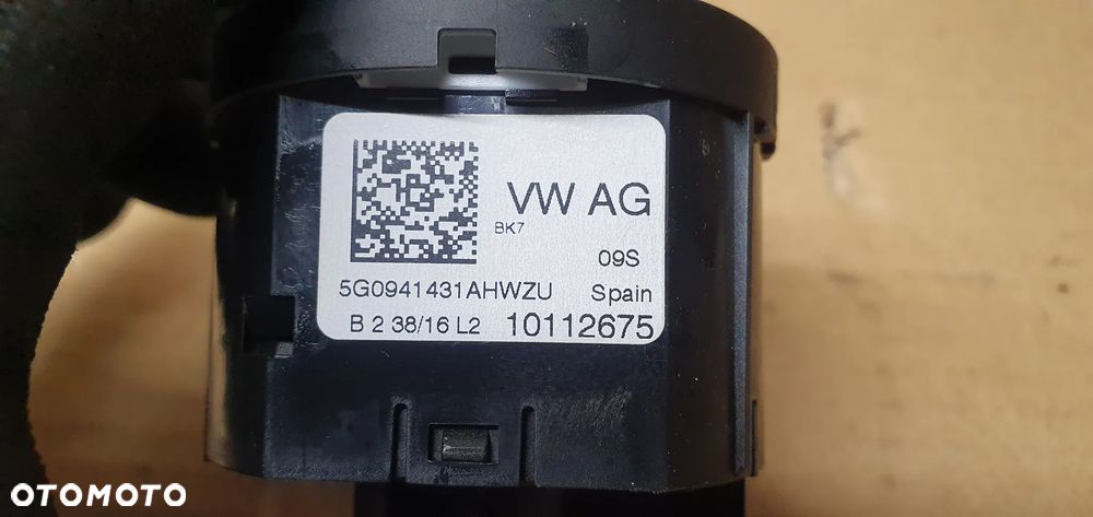 Przełącznik włącznik świateł VW Polo V 6R 5G0941431AH - 5