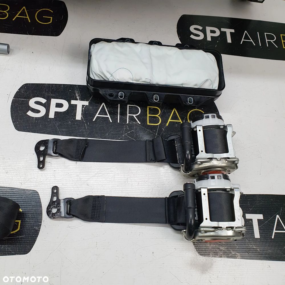 VW ID4 ID 4 SZARA DESKA ROZDZIELCZA KONSOLA KOKPIT PULPIT PODUSZKI AIRBAG AIR BAG PASY KIT SET - 8
